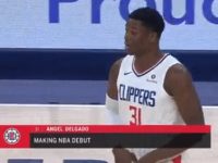 ANGEL LUIS DELGADO ASTACIO ... Hace Su Debut En El Baloncesto De La NBA ... Pierden Los Clippers En La Ruta.!!!