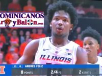 Andres Feliz, Adonis De La Rosa, Orlando Antigua Y Univ. Illinois ... Maltratados En Su Hogar ... Pierden Ante Univ. Indiana ... Galeria De Fotos.!!!