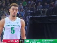 CHRIS DUARTE ... 'BRILLANTE' ... En Triunfo Su Universidad OREGON ... En Dos Tiempos Extras.!!!