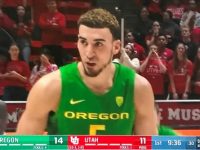 CHRIS DUARTE Y SU Univ. OREGON ... Le Bajan Un Poco La Temperatura A La Ciudad Salt Lake ... Derrotan La Univ. UTAH.!!!