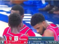 LIONEL J FIGUEROA ... Su Univ. ST JOHN'S Caen Con Facilidad Ante Univ. Creighton ... Necesita Mejorar Su Comportamiento ... Galeria De Fotos.!!!