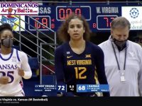 ESMERY 'La Niña Maravilla De Hato Mayor' Martinez ... Captura 24 REBOTES ... Nueva Marca Personal .. Triunfa Su Univ. WEST VIRGINIA.!!!