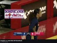 ESMERY 'La Niña Maravilla De Hato Mayor' MARTINEZ ... Y Su Univ. West Virginia ... 'ABATIDAS' Ante La Univ. Iowa State.!!!