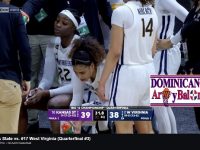 ESMERY 'la niña maravilla de Hato Mayor' MARTINEZ ... En Su Mejor Partido NCAA .. Contribuye 'ENORMEMENTE' Al Triunfo De Su Univ. WEST VIRGINIA.!!!