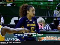 ESMERY 'la niña maravilla de Hato Mayor' MARTINEZ ... Y Su Univ. WEST VIRGINIA ... Caen Ante Las Actuales Campeonas NCAA ... Univ. BAYLOR.!!!