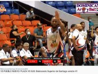 BALONCESTO SUPERIOR SANTIAGO ... Bernardo 'Mellito' Polanco ... 'INDETENIBLE' ... Tony Mitchell ... 'IMPONENTE' ... Pueblo Nuevo Maltrata SAMEJI.!!!