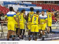 MIGUEL DICENT .. En Triunfo METROS Sobre TITANES .. Le Ofrece Catedras De Baloncesto A Richard Bautista.!!!