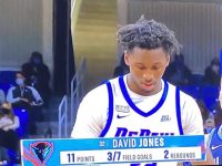 DAVID JONES ... Y Su Univ. DePaul ... Maltratados En Su Hogar ... Pierden Ante La Univ. VillaNova ... Galeria De Fotos.!!!