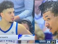 BAKER MAZARA ... Univ. Auburn .... 'FUEGO' BREA ... Univ. Kentucky ... Fue Un Duelo De DOMINICANOS ... En America Del Norte.!!!