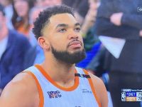 KARL ANTHONY TOWNS CRUZ JR ... Luce Mediocre Versus Un Jugador De 6'8" ... Tobias Harris ... Cae Nueva York.!!!