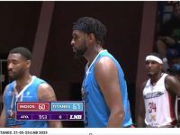 Liga Nacional De Baloncesto 2025 ... En San Francisco De Macoris ... Los Titanes Del Sur ... Derrotan A Los Indios.!!!