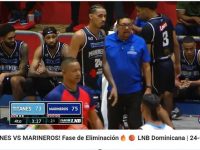 Liga Nacional De Baloncesto ... Fase De Eliminacion ... Triunfo Marineros Tuvo Nombre Y Apellido ... RADHAMES PAULINO.!!!