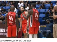 Liga Nacional De Baloncesto ... Leones De Santo Domingo ... Dejan Sentir Su Poderio ... Atropellan A Los Indios De San Francisco De Macoris.!!!