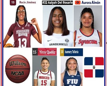 Baloncesto Femenino NCAA ... 1ra Division ... Jugadoras De La Republica Dominicana .. Estatura Y Portento.!!!