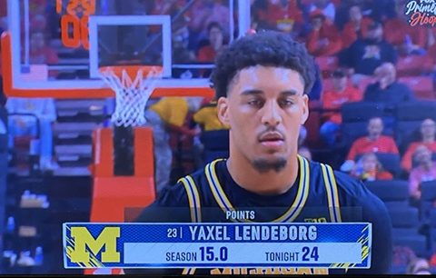 YAXEL LENDEBORG ... Le Ofrece Validez ... A Las Evaluaciones NBA ... Triunfa Su Univ. Michigan.!!!