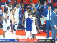 Andres Feliz, Adonis De La Rosa, Orlando Antigua y Univ. Illinois, Caen Ante Univ. Georgetown ... Galeria De Fotos.!!!