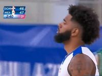 Tremendo Partido De Baloncesto .. Dominicana Sucumbe Ante Mexico ... Barranquilla 2018.!!!